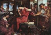 John William Waterhouse Penelope and the Suitors china oil painting reproduction